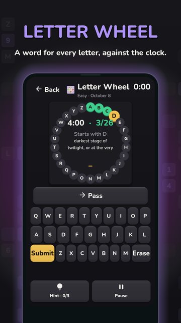 Letter Wheel